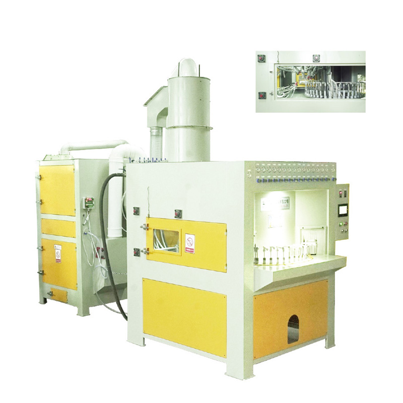 BHPS-1724A-10轉(zhuǎn)臺式自動噴砂機(jī)轉(zhuǎn)盤噴砂機(jī)